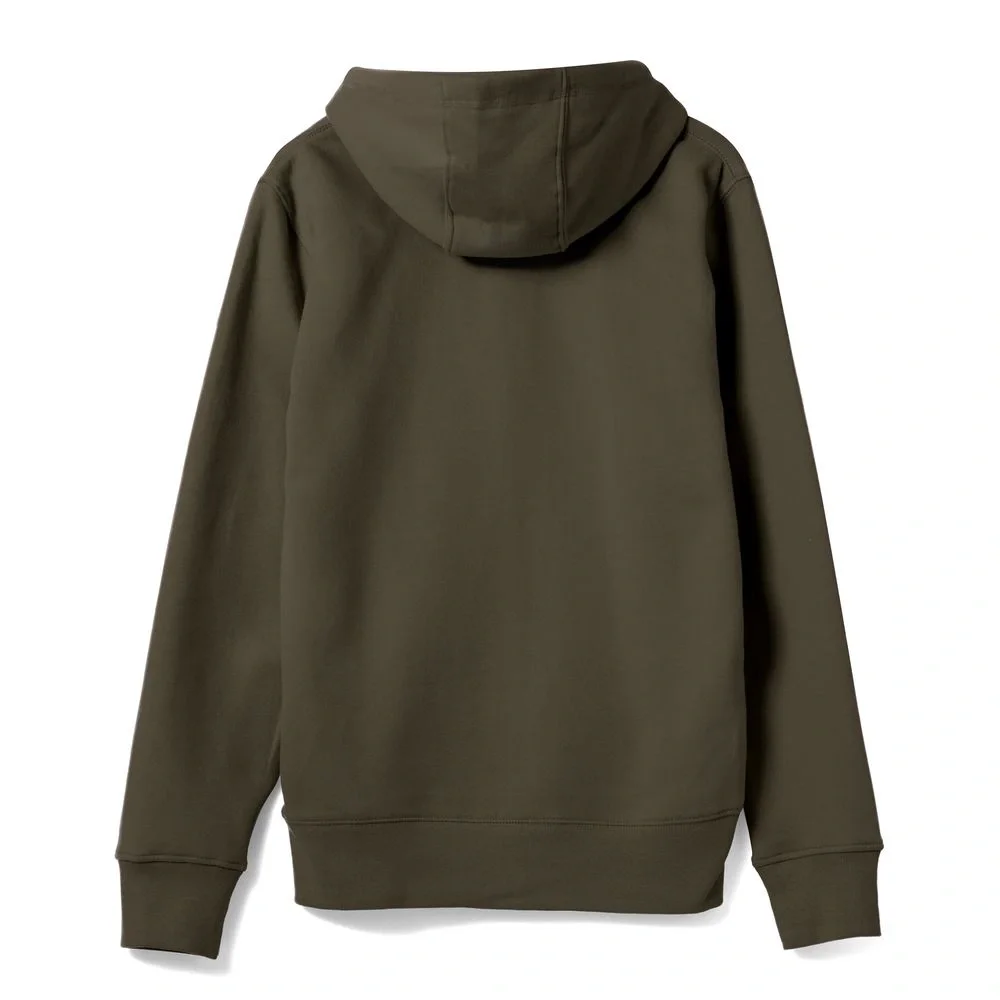 Толстовка на молнии с капюшоном унисекс King, хаки - фото 9