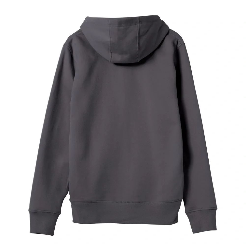 Толстовка на молнии с капюшоном унисекс King, темно-серая - фото 9