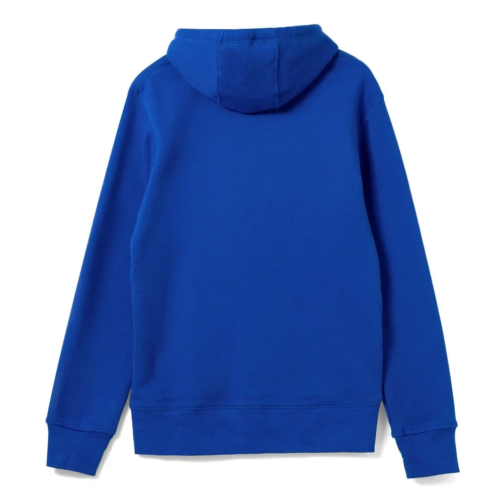 Толстовка на молнии с капюшоном унисекс King, ярко-синяя - фото 9