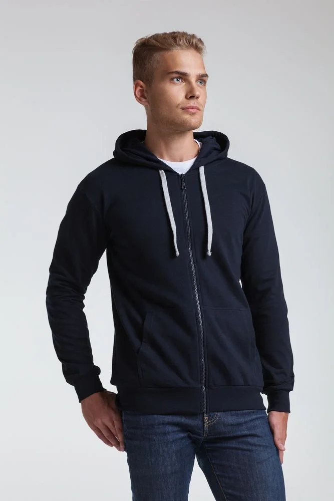 Толстовка на молнии с капюшоном Unit Siverga, белая РАСПРОДАЖА 20% - фото 8