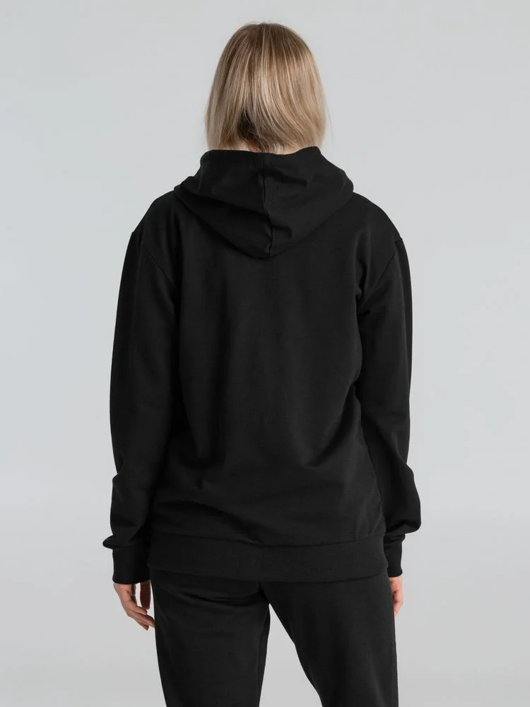 Толстовка на молнии с капюшоном Unit Siverga, черная - фото 21