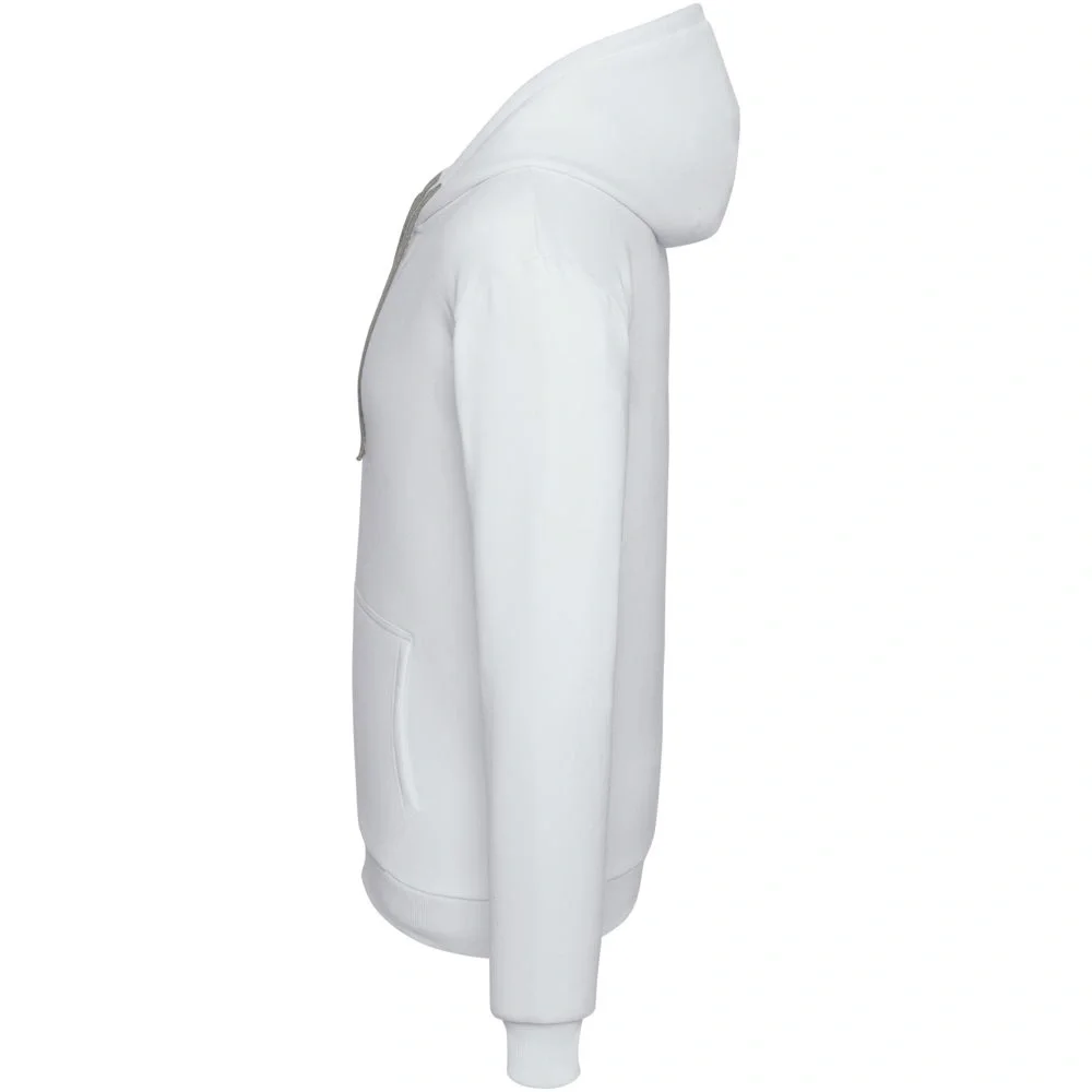 Толстовка на молнии с капюшоном Unit Siverga Heavy, белая - фото 4