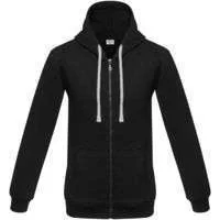 Толстовка на молнии с капюшоном Unit Siverga Heavy, черная - фото 1