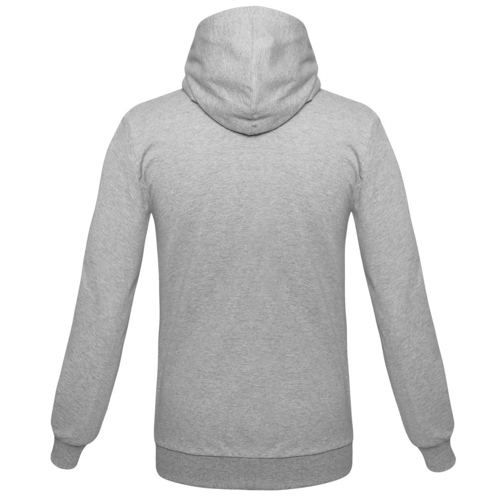 Толстовка на молнии с капюшоном Unit Siverga, серый меланж - фото 3