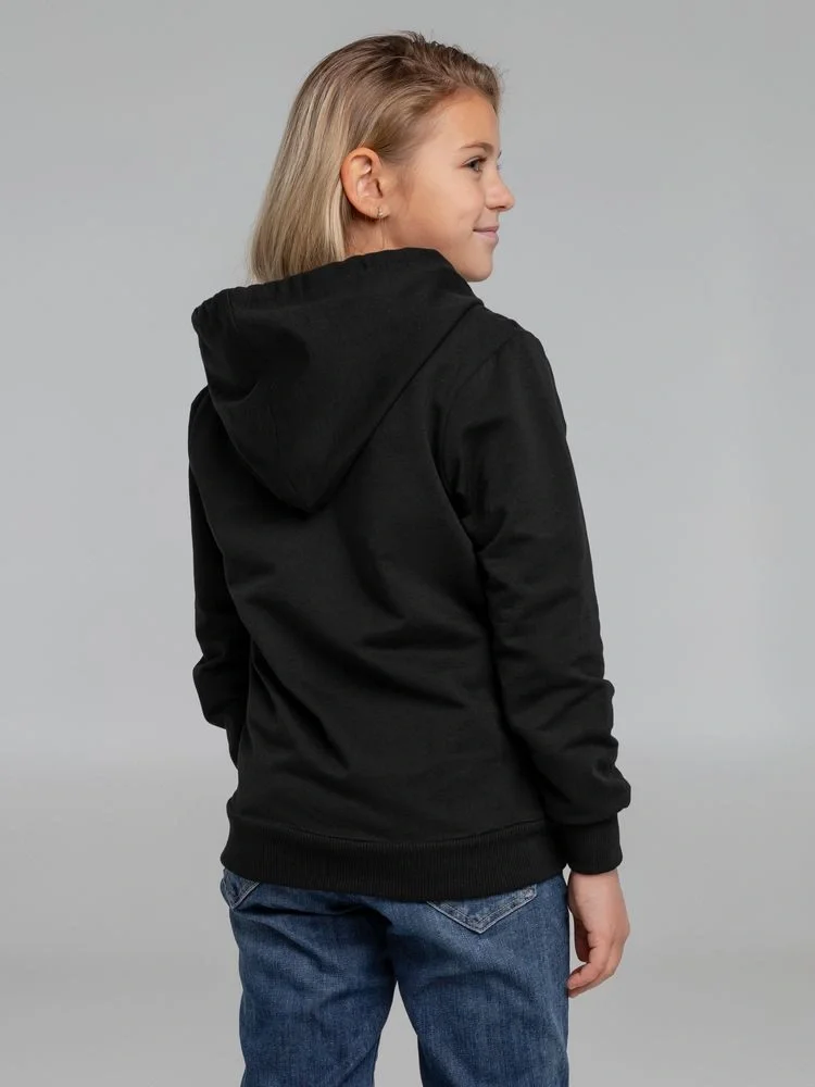 Толстовка с капюшоном детская Kirenga Kids, черная - фото 14