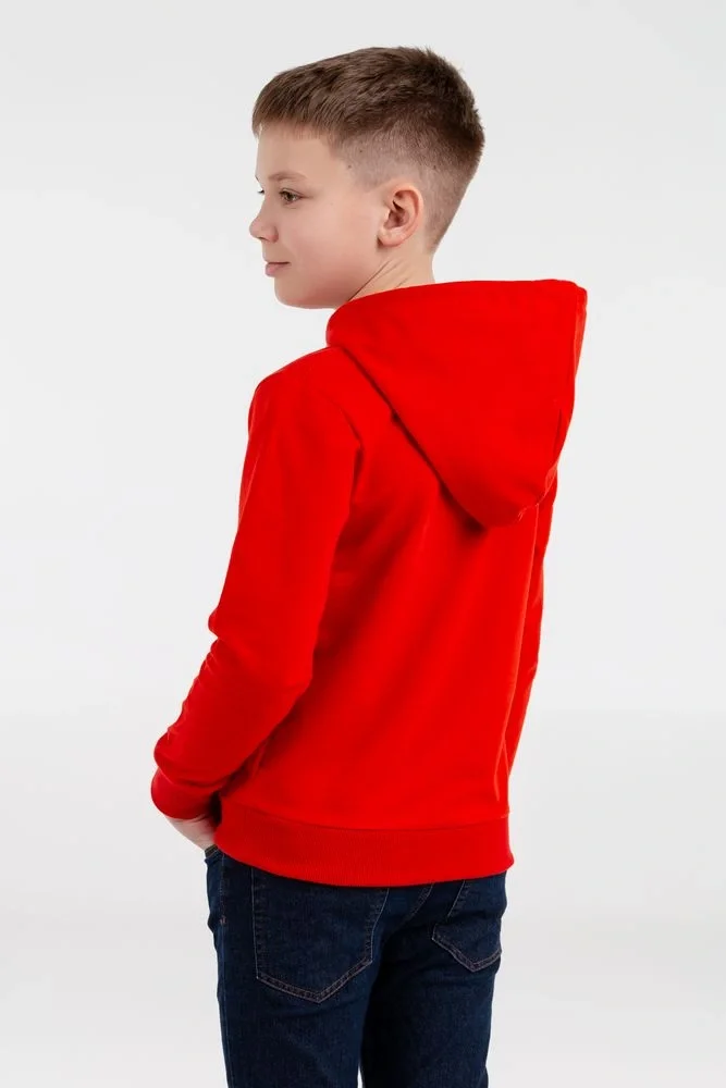Толстовка с капюшоном детская Kirenga Kids, красная - фото 6