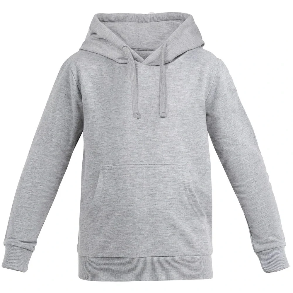 Толстовка с капюшоном детская Kirenga Kids, серый меланж - фото 2