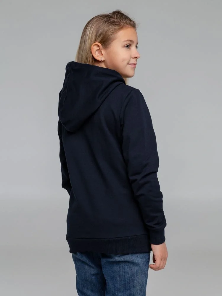 Толстовка с капюшоном детская Kirenga Kids, темно-синяя - фото 17
