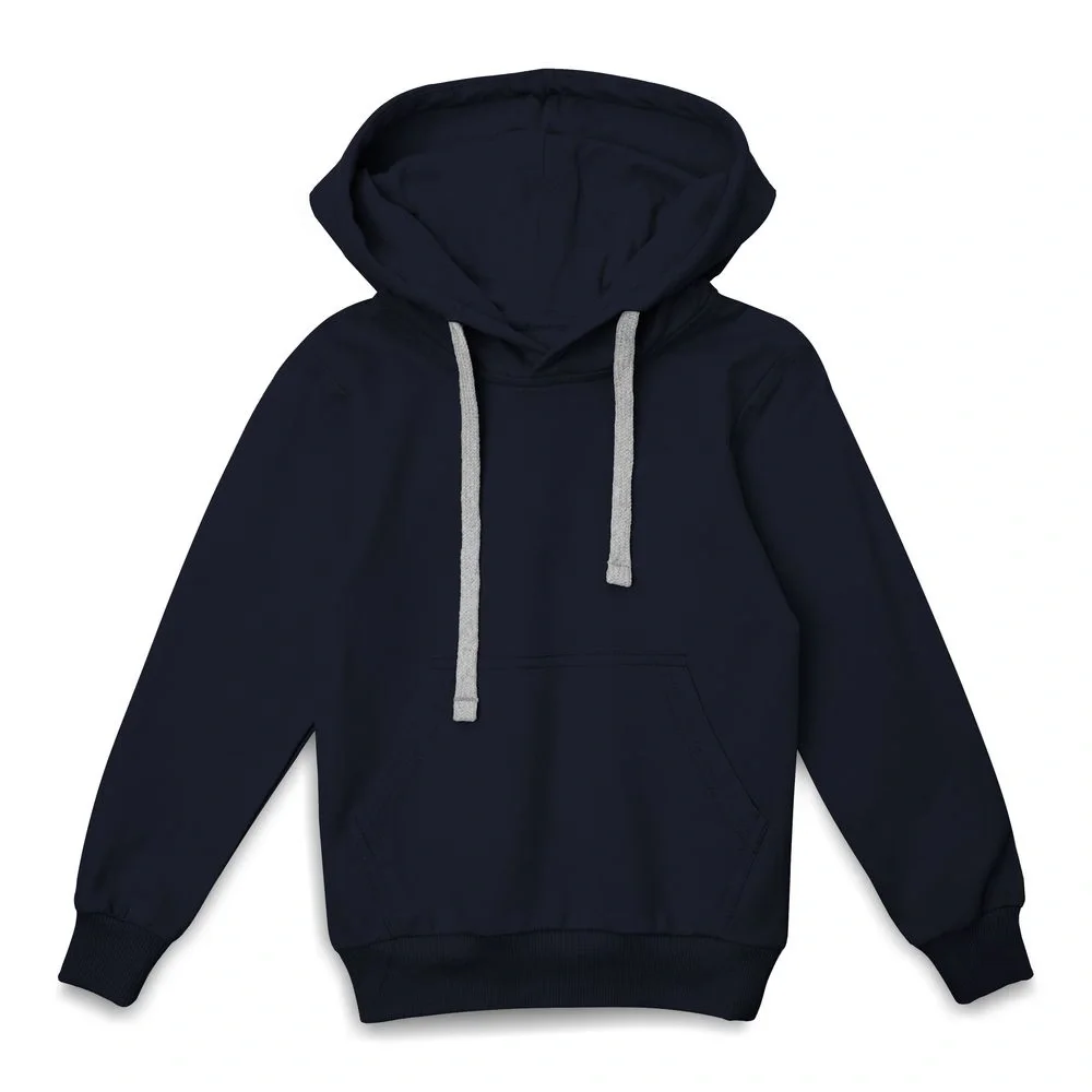Толстовка с капюшоном детская Kirenga Kids, темно-синяя - фото 7