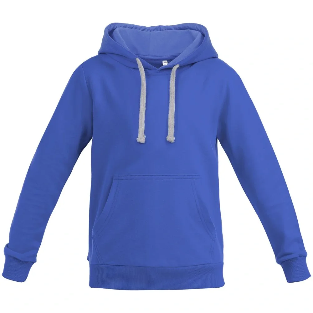 Толстовка с капюшоном детская Kirenga Kids, ярко-синяя - фото 2