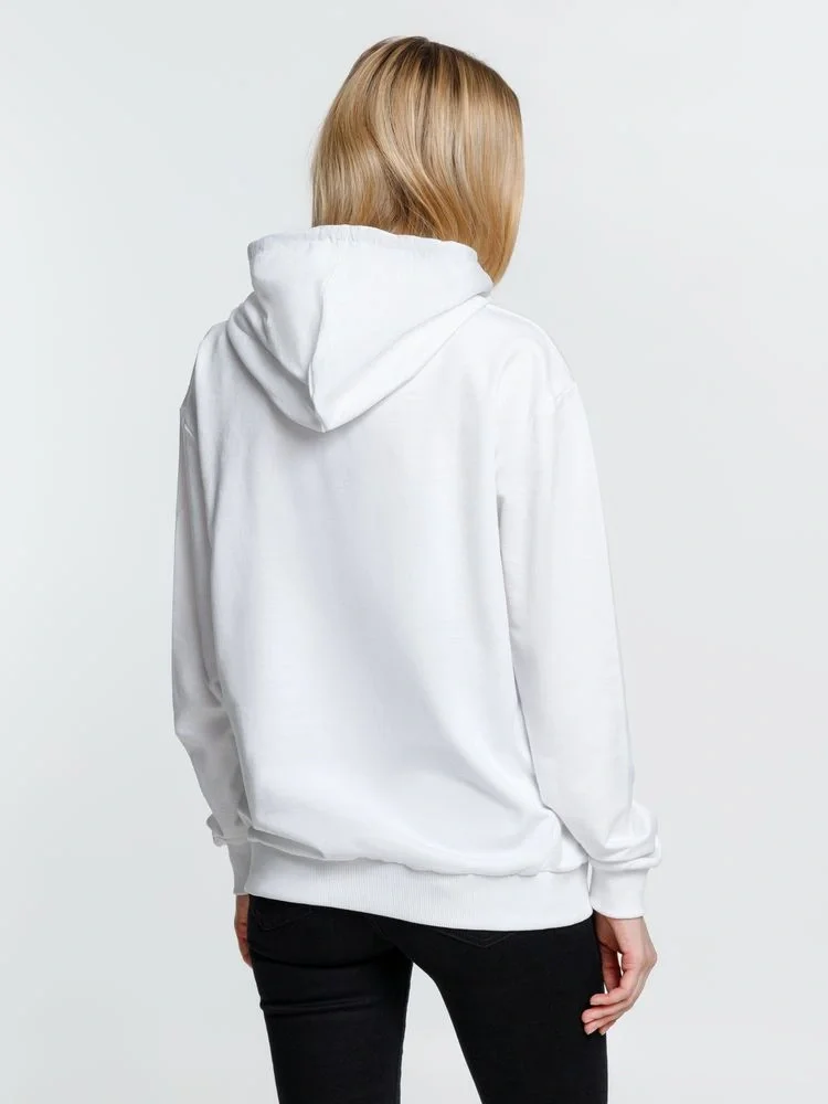Толстовка с капюшоном Kirenga, белая (белоснежная) - фото 9