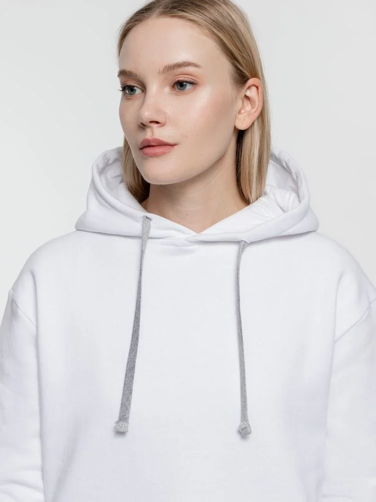 Толстовка с капюшоном Kirenga Heavy, белая (белоснежная) - фото 10