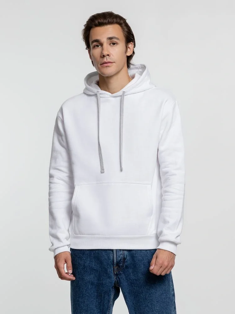 Толстовка с капюшоном Kirenga Heavy, белая (белоснежная) - фото 4