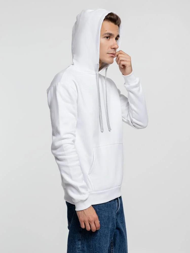 Толстовка с капюшоном Kirenga Heavy, белая (белоснежная) - фото 6