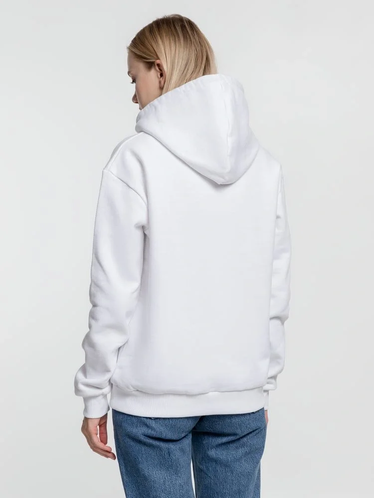 Толстовка с капюшоном Kirenga Heavy, белая (белоснежная) - фото 9