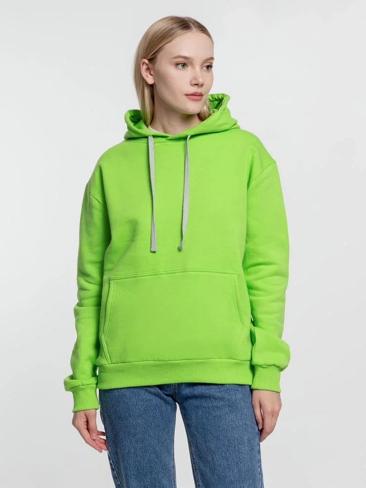 Толстовка с капюшоном Kirenga Heavy, зеленое яблоко - фото 4