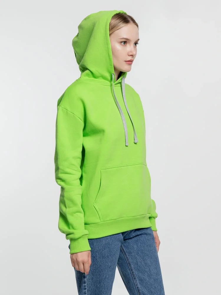 Толстовка с капюшоном Kirenga Heavy, зеленое яблоко - фото 6