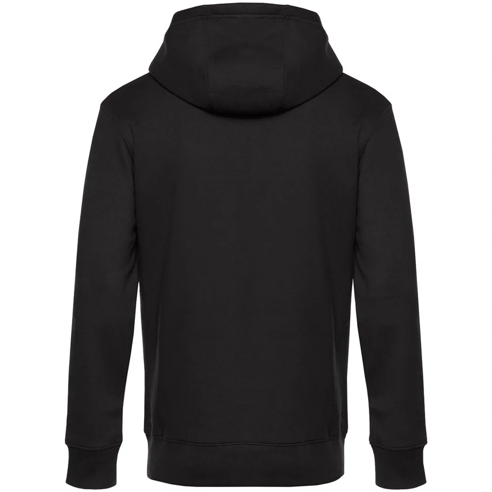 Толстовка на молнии с капюшоном унисекс King, черная - фото 3