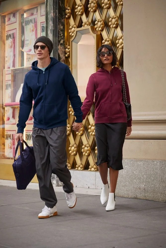 Толстовка на молнии с капюшоном унисекс King, черная - фото 7