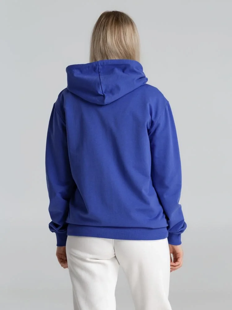 Толстовка на молнии с капюшоном Unit Siverga , ярко-синяя - фото 20