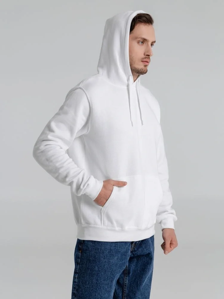 Толстовка с капюшоном Slam 320, белая - фото 13