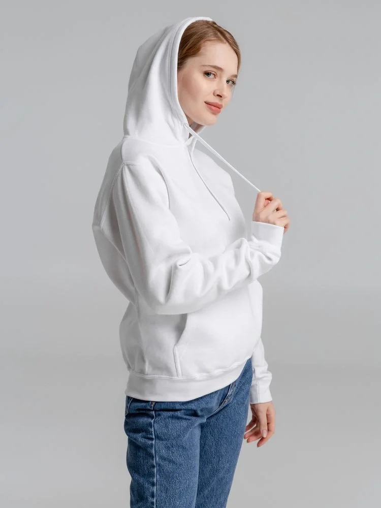 Толстовка с капюшоном Slam 320, белая - фото 16