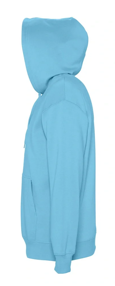 Толстовка с капюшоном Slam 320, бирюзовая - фото 4