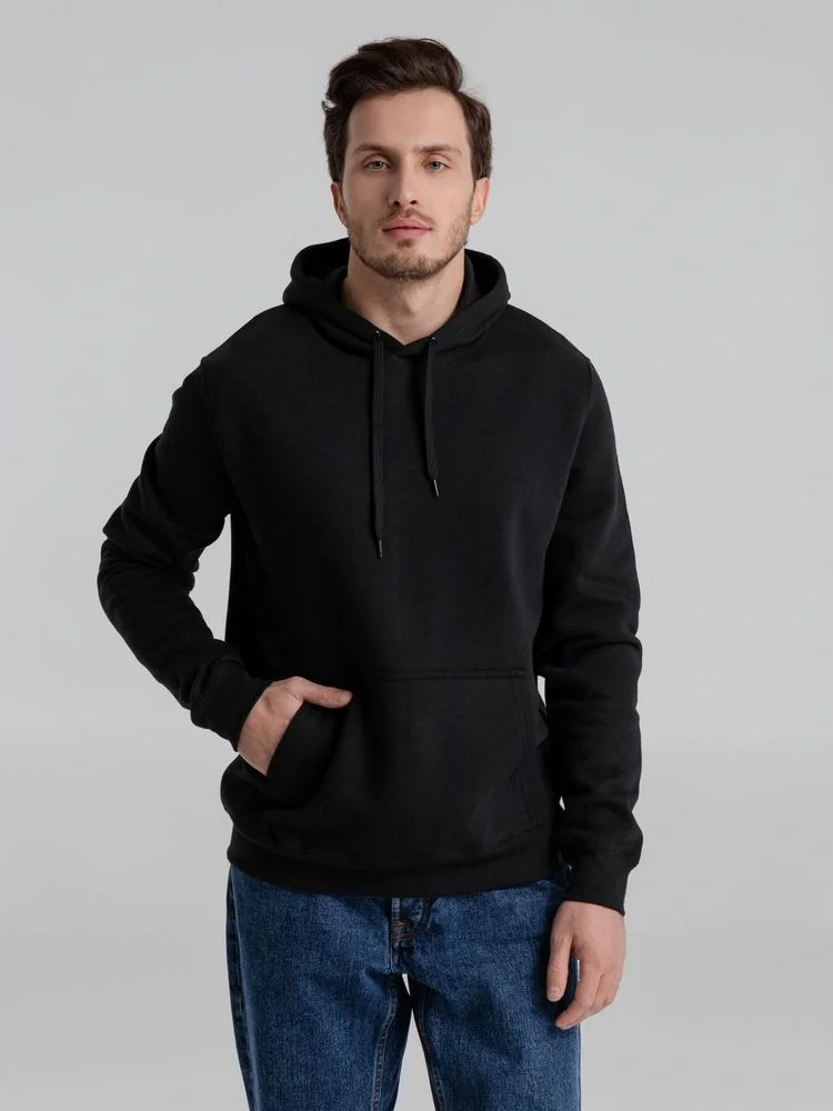 Толстовка с капюшоном Slam 320, черная - фото 12