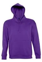 Толстовка с капюшоном Slam 320, фиолетовая - фото 1