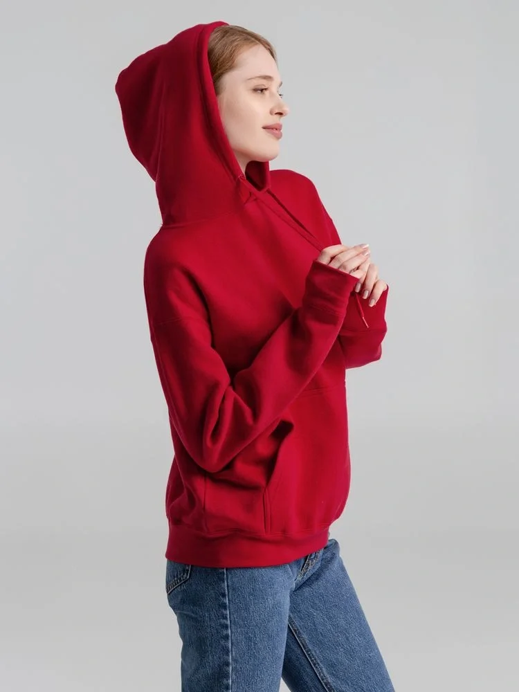 Толстовка с капюшоном Slam 320, красная - фото 16