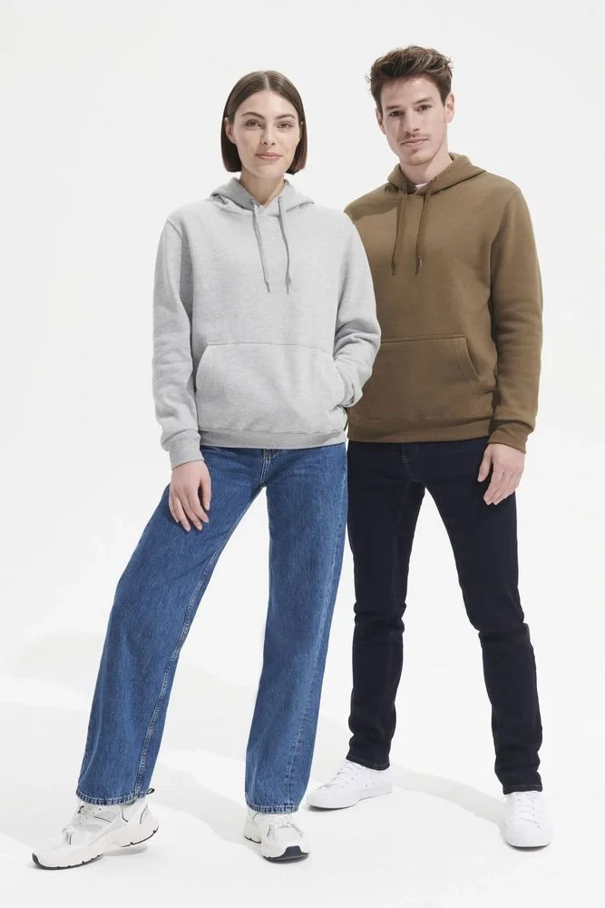 Толстовка с капюшоном Slam 320, серый меланж - фото 21