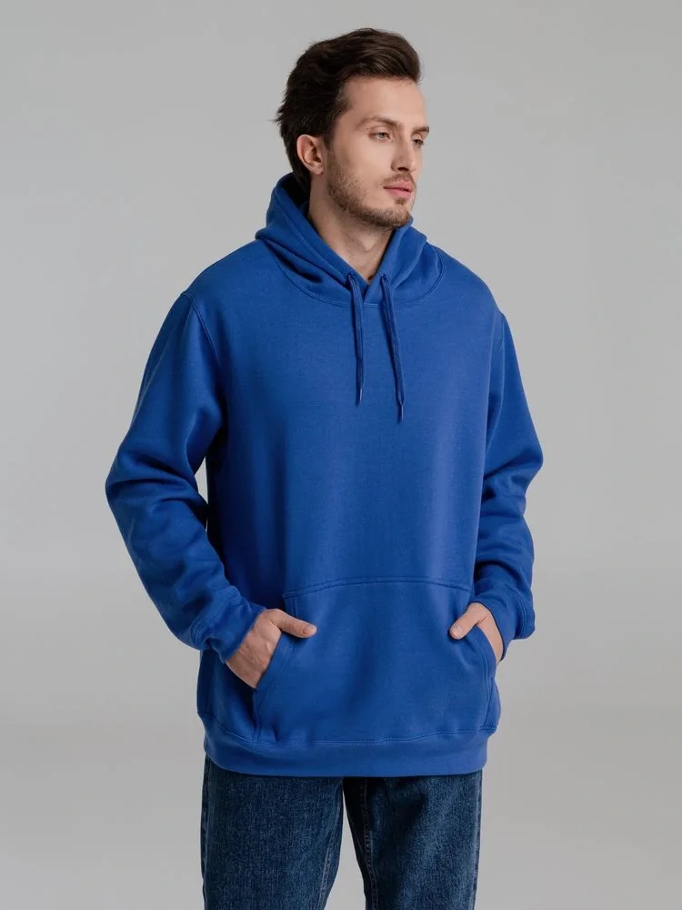 Толстовка с капюшоном Slam 320, ярко-синяя - фото 12