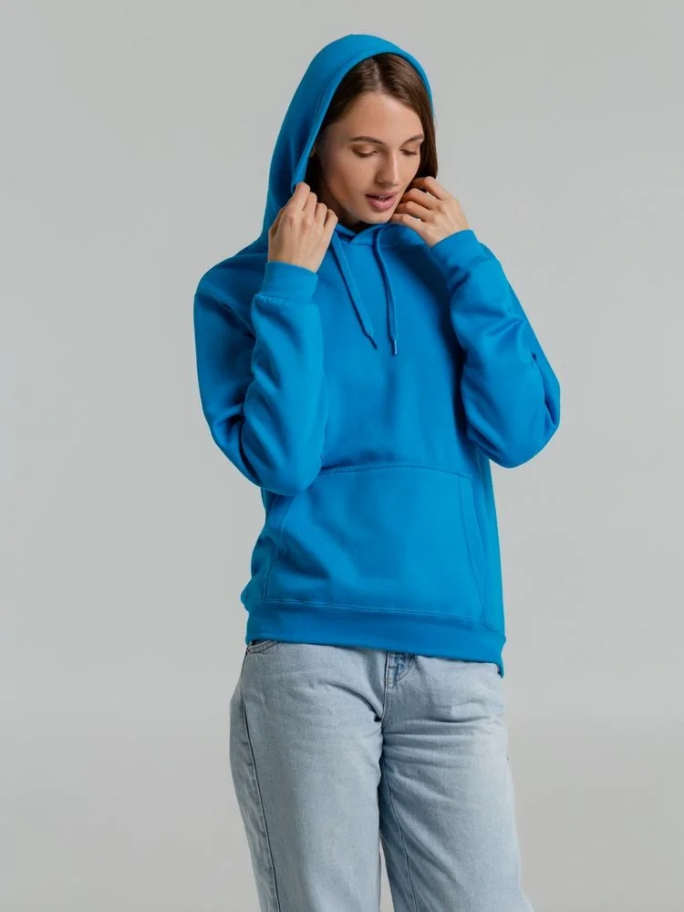 Толстовка с капюшоном Snake II бирюзовая - фото 12