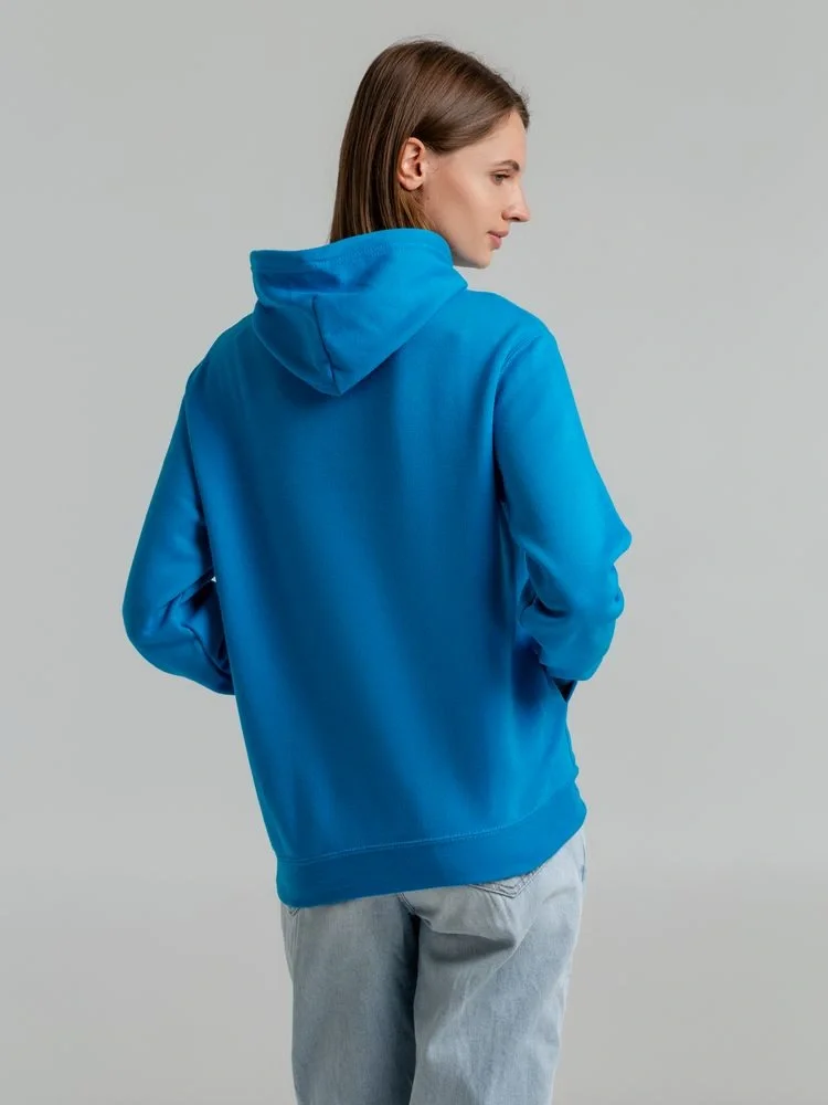 Толстовка с капюшоном Snake II бирюзовая - фото 13