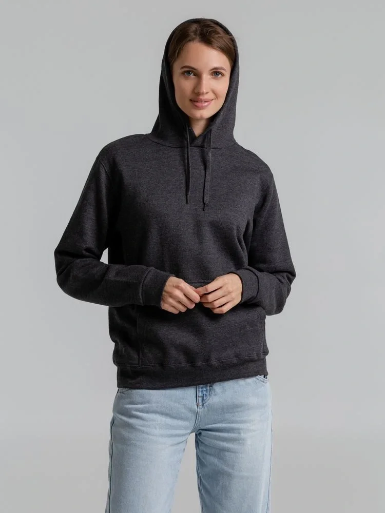 Толстовка с капюшоном Snake II черный меланж - фото 12