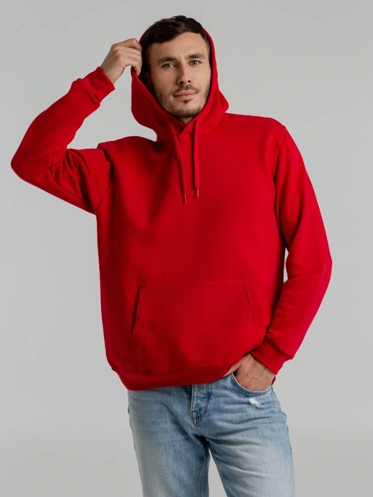 Толстовка с капюшоном Snake II красная - фото 14