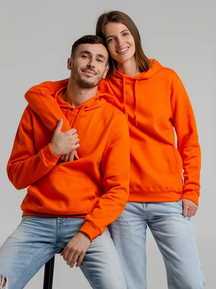 Толстовка с капюшоном Snake II оранжевая - фото 16