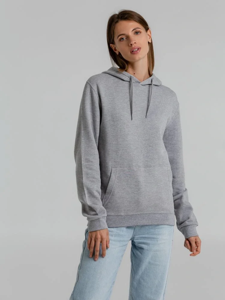 Толстовка с капюшоном Snake II серый меланж - фото 16