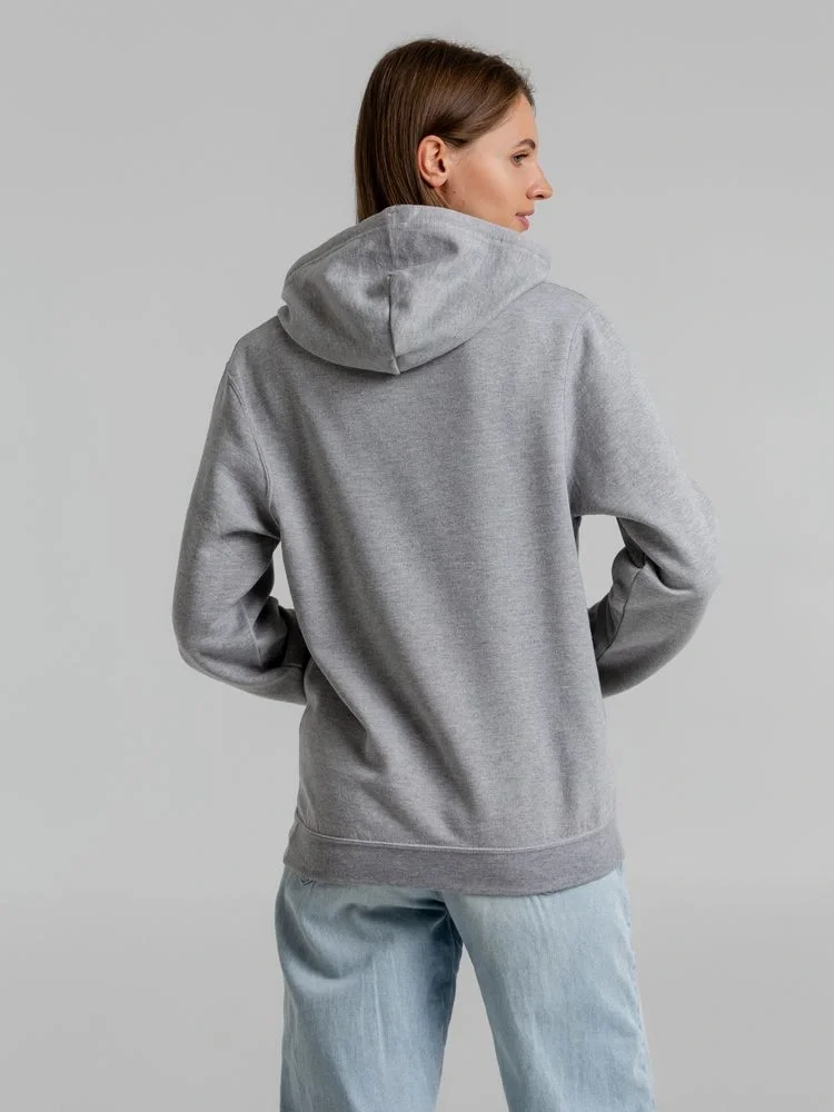 Толстовка с капюшоном Snake II серый меланж - фото 17