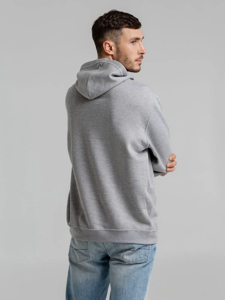 Толстовка с капюшоном Snake II серый меланж - фото 19