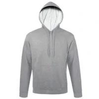 Толстовка с капюшоном Snake II серый меланж - фото 8