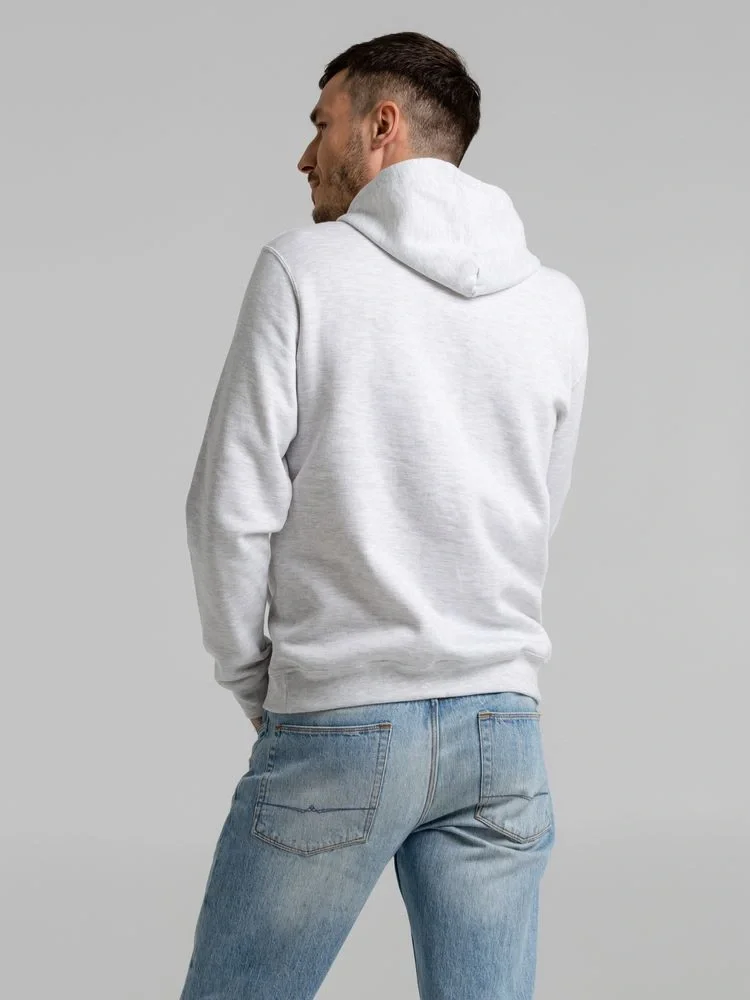 Толстовка с капюшоном Snake II светло-серый меланж - фото 15