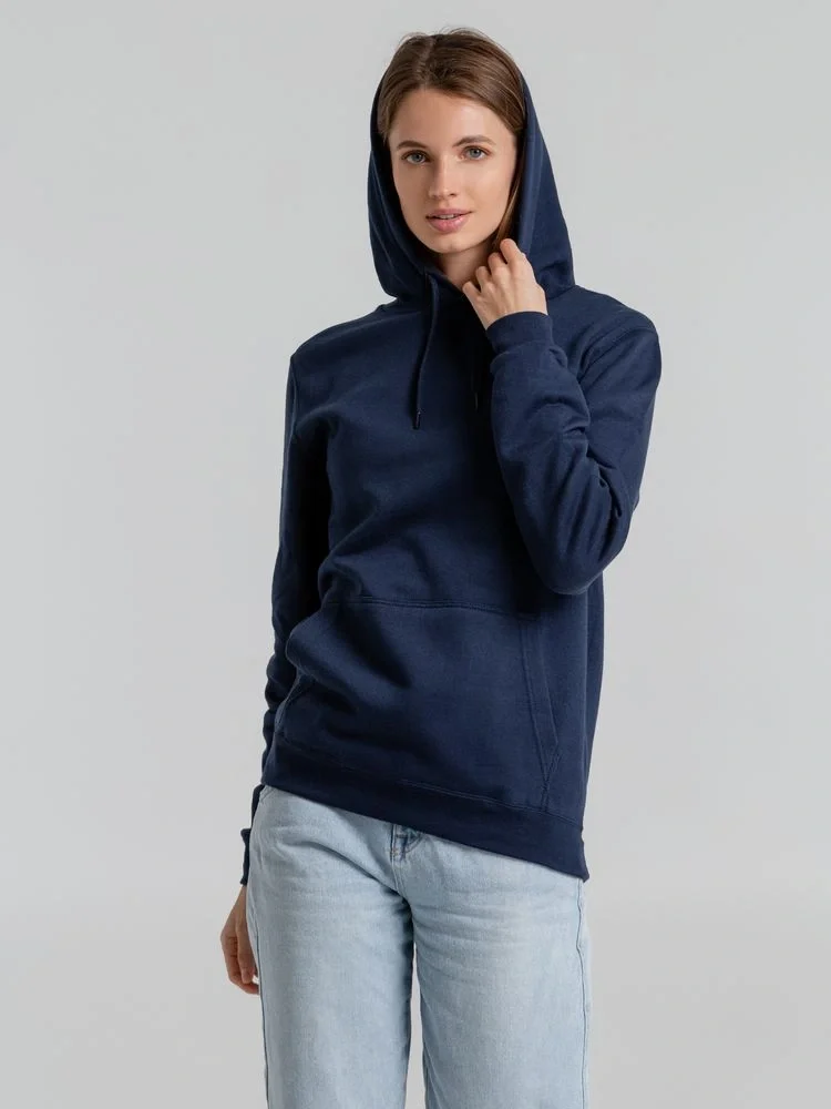 Толстовка с капюшоном Snake II темно-синяя - фото 12