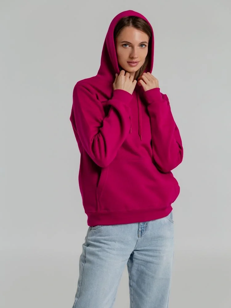 Толстовка с капюшоном Snake II ярко-розовая (фуксия) - фото 12