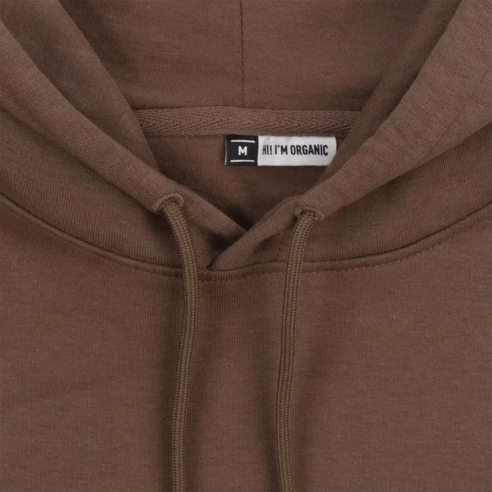 Толстовка с капюшоном унисекс BNC Inspire (Organic), темно-синяя - фото 4