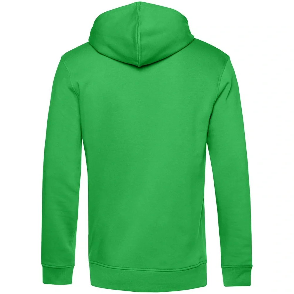 Толстовка с капюшоном унисекс BNC Inspire (Organic), зеленая - фото 3