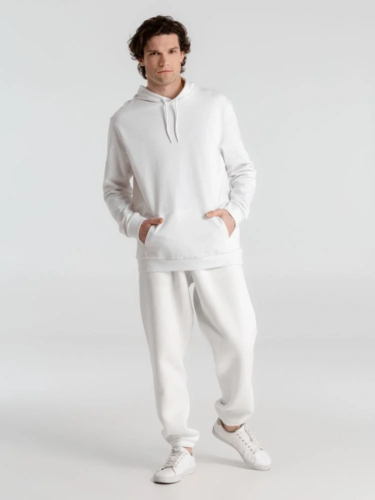 Толстовка с капюшоном унисекс Hoodie, белая - фото 15