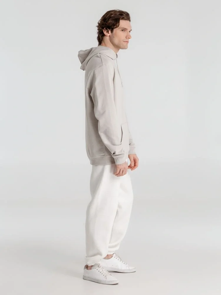 Толстовка с капюшоном унисекс Hoodie, дымчато-серая - фото 15