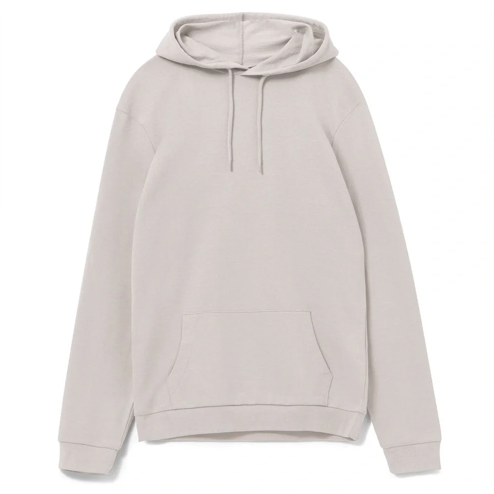 Толстовка с капюшоном унисекс Hoodie, дымчато-серая - фото 7