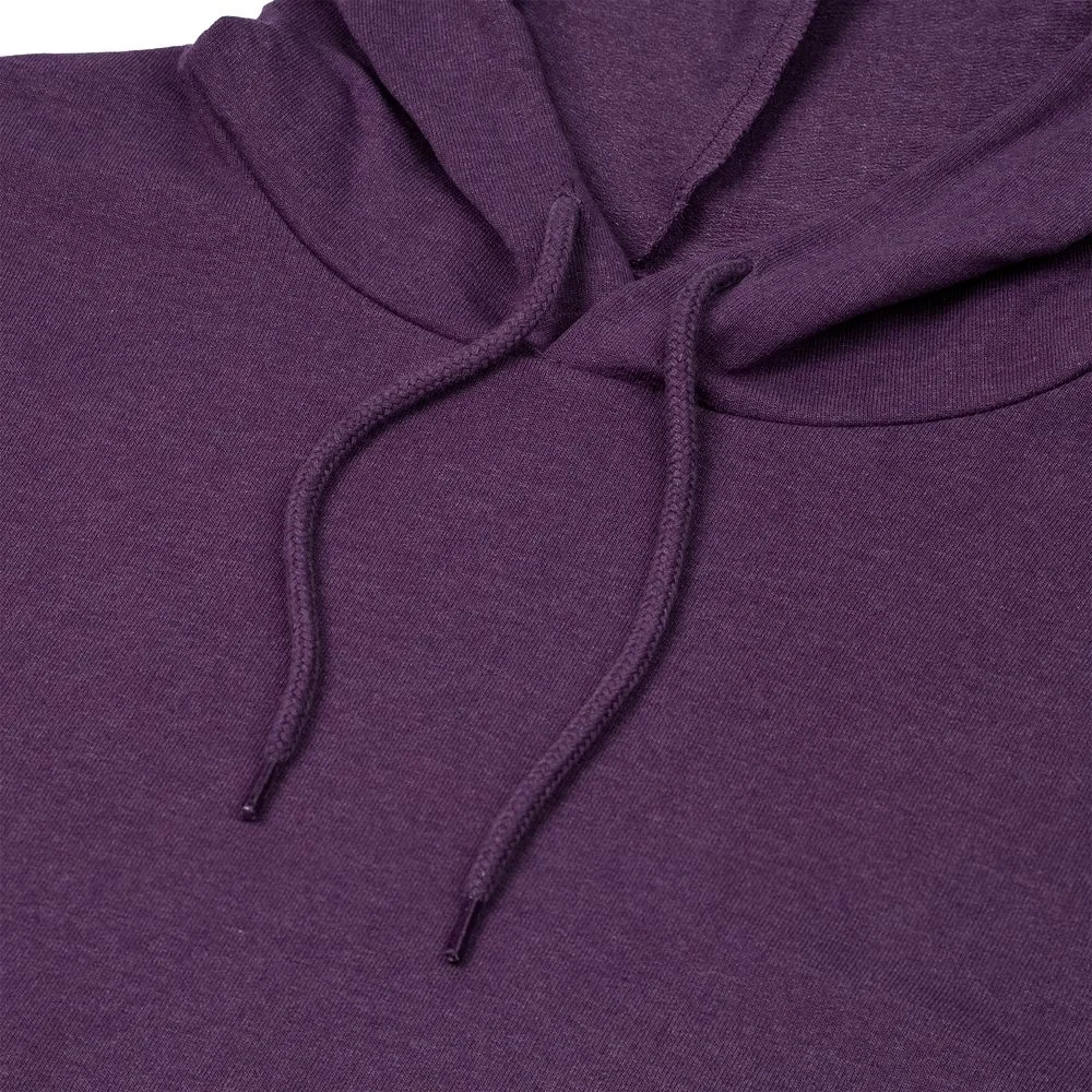 Толстовка с капюшоном унисекс Hoodie, фиолетовый меланж - фото 9